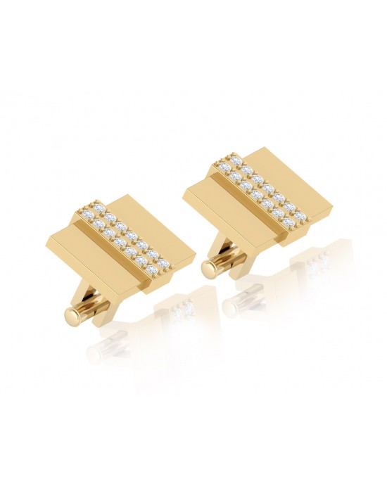 Fred Gold Cufflink